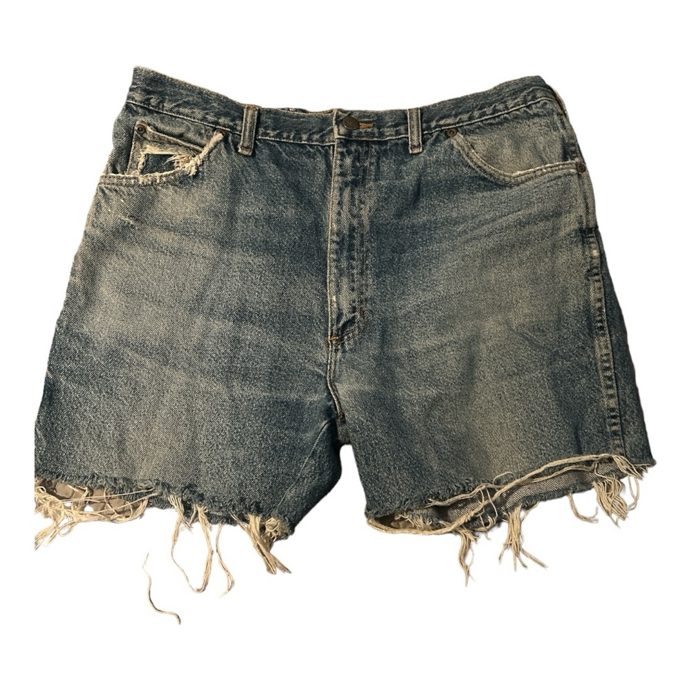 Vintage Women’s 80’s Bristol Blues Jean Cutoffs size 34 waist.